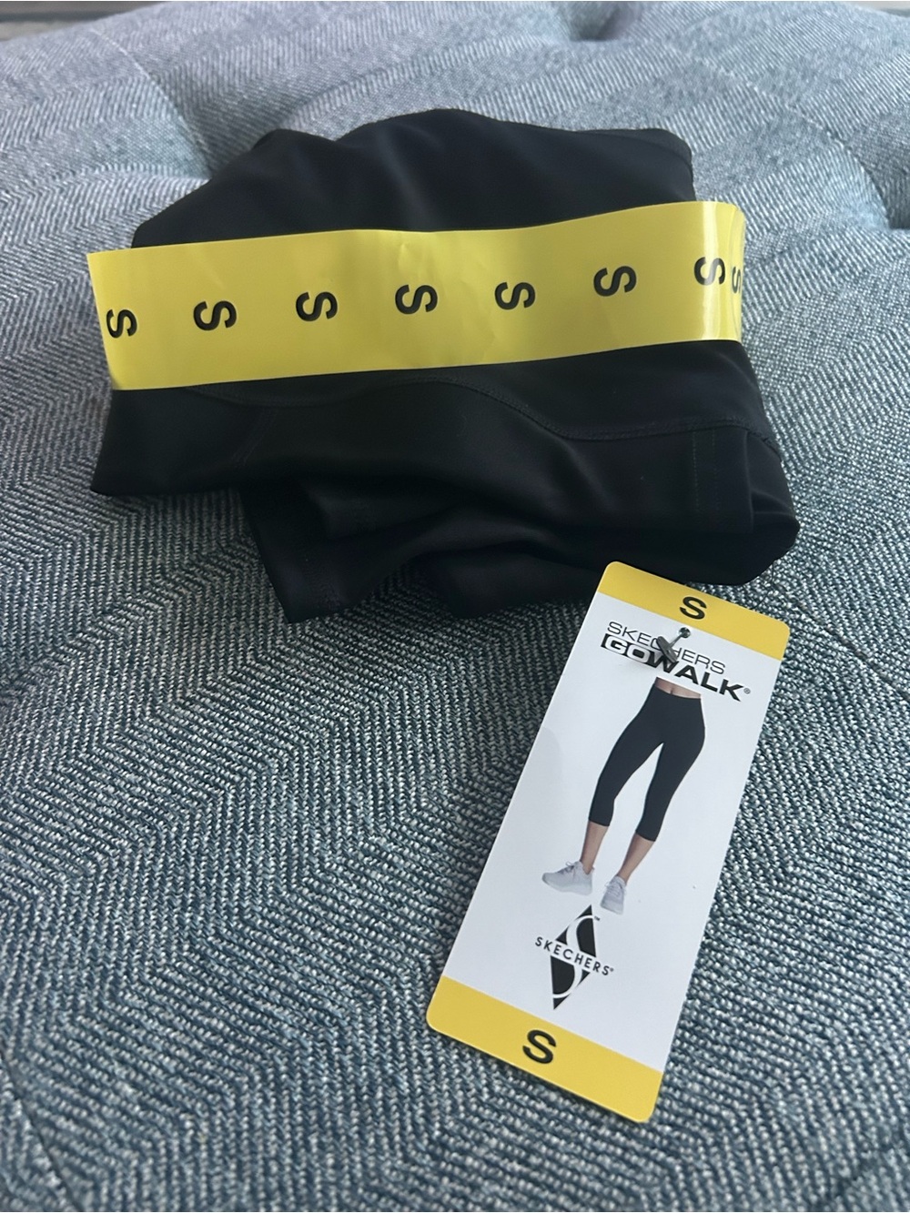 Skechers GOwalk Black Capri Leggings